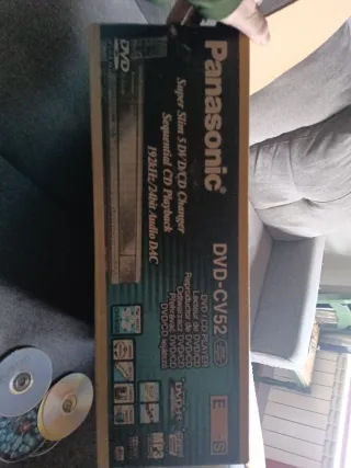 Reproductor DVD/CD 5 Discos Panasonic