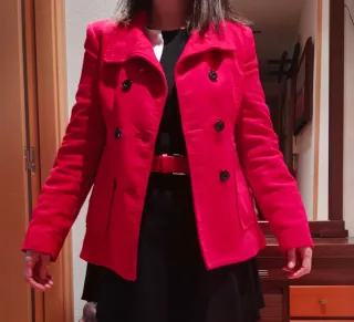 Abrigo de Mango corto mujer