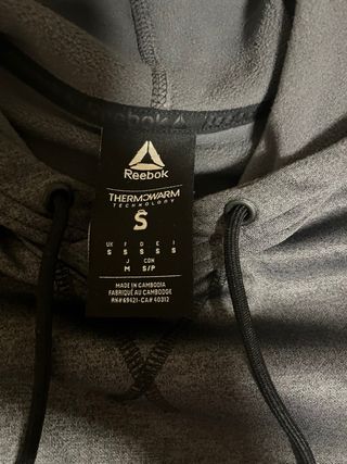 Sudadera Reebok Gris Semi Polar