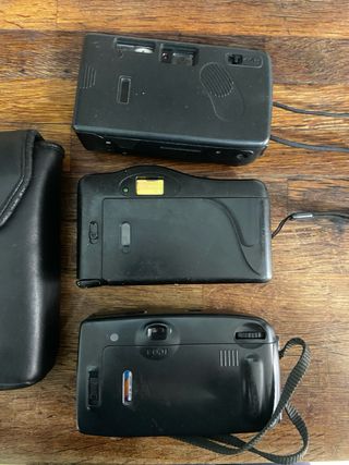 Lote 3 Cámaras Analógicas Chinon, Fuji, Protax