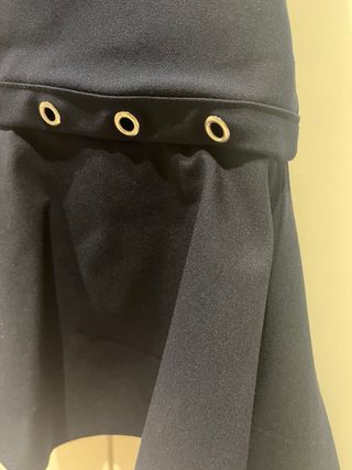 Vestido Zara azul mini talla 36