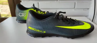Botas Fútbol turf Mercurial Suprefly CR7. Talla 44