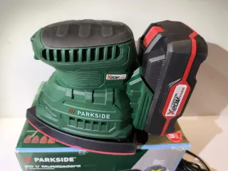 Lijadora PARKSIDE con Batería y Cargador