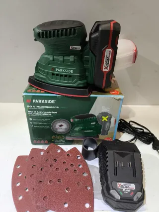 Lijadora PARKSIDE con Batería y Cargador