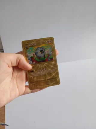 Lote de cartas Pokémon doradas