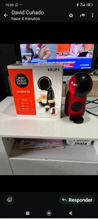 Cafetera Nescafé Dolce Gusto Piccolo XS