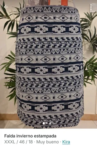 Lote 4 Faldas Talla 46