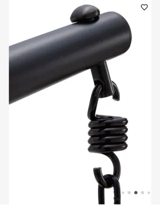 Silla Colgante GJERN Ratán Negro