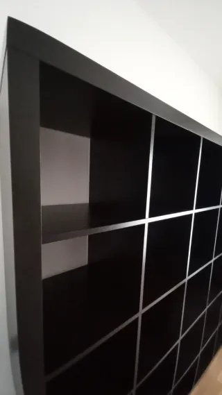 Librería Ikea Kallax Negra