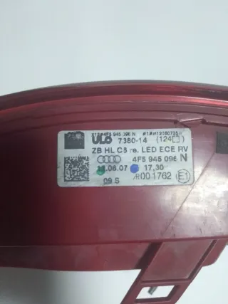 Piloto trasero derecho Audi A5