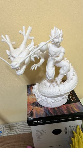 Figura 3D Goku y Shenlong