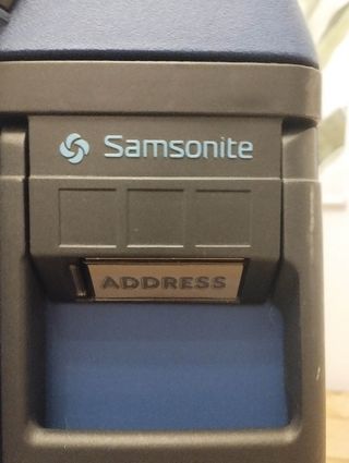 Valigia Samsonite Oyster Blu