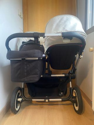 Bugaboo Donkey Gemelar Completo Twin Duo