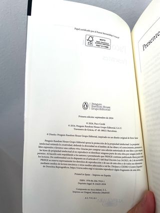 LIBRO PACO CERDÀ PRESENTES PREMIO NARRATIVA 2025