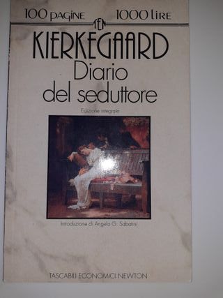 Diario del seduttore libro