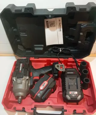 Pistola Impacto Parkside Performance + Batería