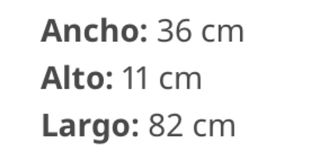 Banco Zapatero Negro y Rojo