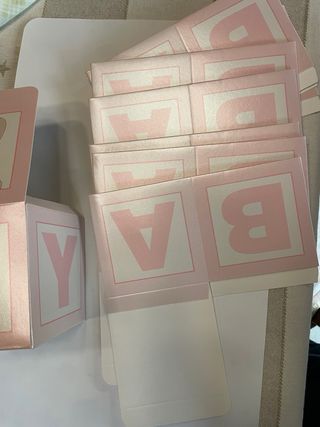 Scatole decorative BABY per neonata