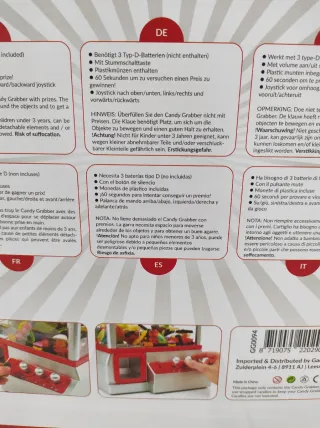 Máquina de gancho de juguete