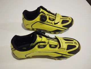 Zapatillas Ciclismo Spiuk Amarillas Talla 38