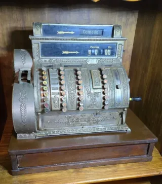 Máquina Registradora National Vintage 1917