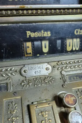 Máquina Registradora National Vintage 1917