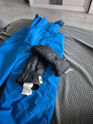 Peto de esquí azul para niño 4-6