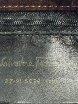 Borsa hobo in camoscio marrone