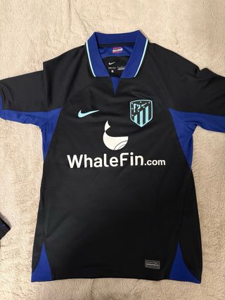 Conjunto Deportivo Nike Negro y Azul