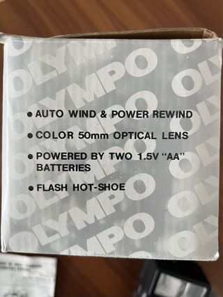 Cámara Olympus WR-2 35mm con Flash
