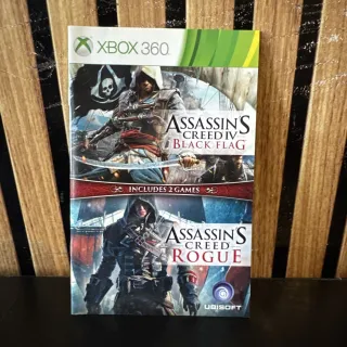 Assassin's Creed IV + Rogue - Xbox 360 PAL