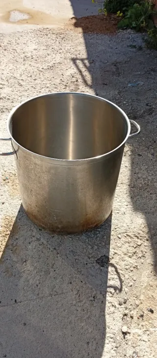 Olla Acero Inoxidable 52cm Grande