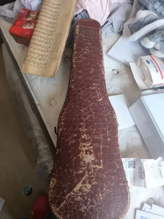 Violín antiguo con funda y arco mansuy 3/4