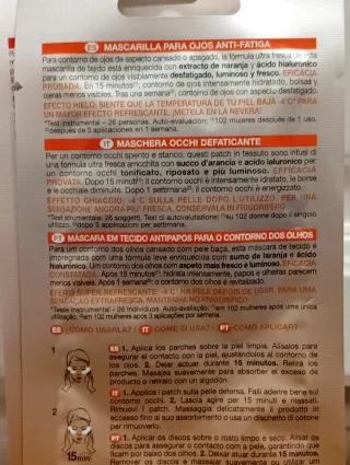 Mascarillas para el rostro de Garnier