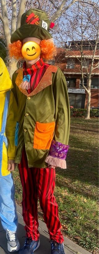 Disfraz Sombrerero Loco Talla 10-12 años