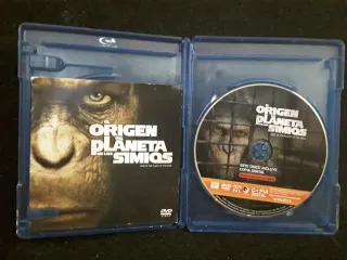 Dvd "El Origen del Planeta de los Simios"