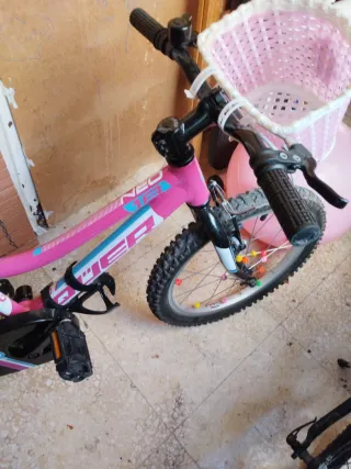 Bicicleta niña 18 pulgadas