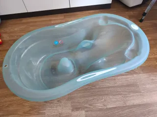 Bañera bebé azul