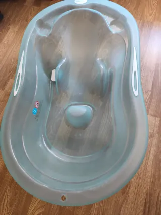 Bañera bebé azul