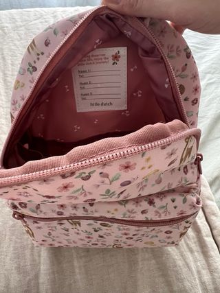 Mochila infantil Little Dutch flores