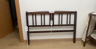 Cabezal modernista art deco restaurado