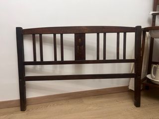 Cabezal modernista art deco restaurado