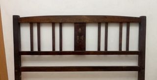 Cabezal modernista art deco restaurado