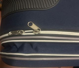 Maleta grande de viaje azul Marino .