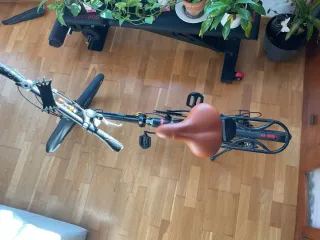 Bicicleta Plegable Negra