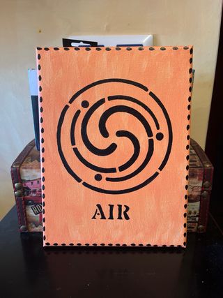 Lienzos pintados a mano: Elementos