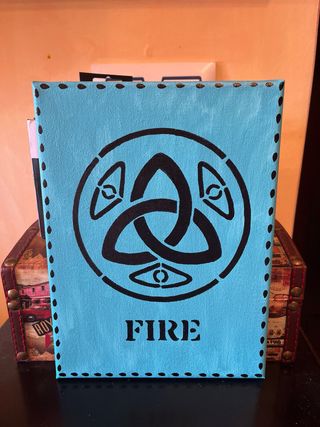 Lienzos pintados a mano: Elementos