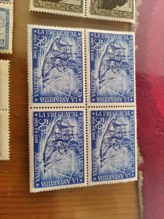 8 Bloques Sellos Argentina
