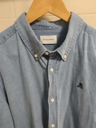 Camisa Scalpers Azul T-43