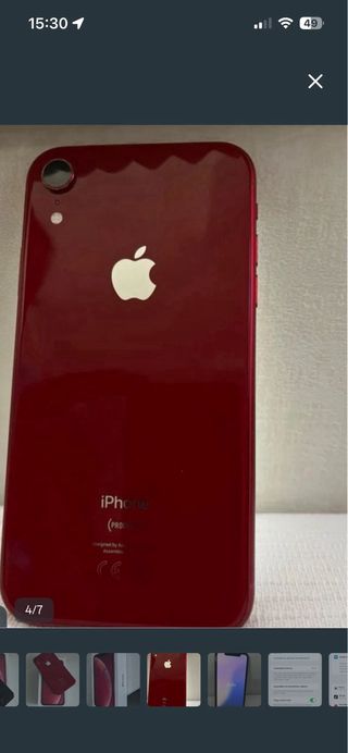 iPhone XR Rojo
